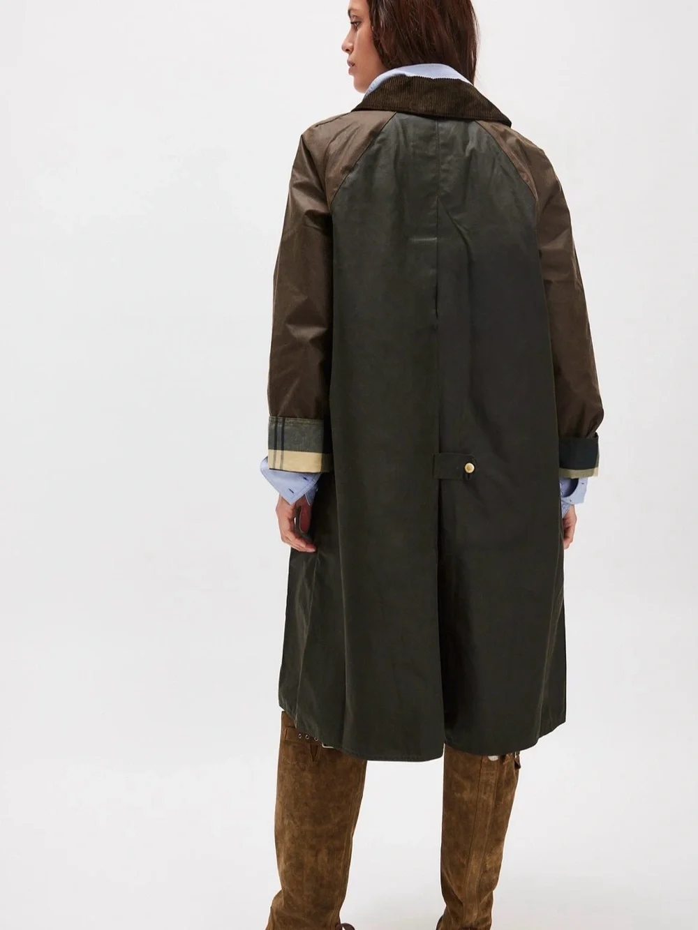 Barbour Evette Wax Jacket SZ US 4